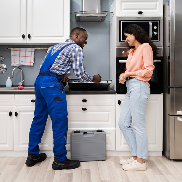 can you provide an estimate for cooktop repair before beginning any work in Taos County